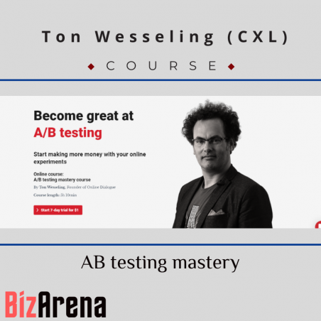 an image of Ton Wesseling - CXL - AB testing mastery 