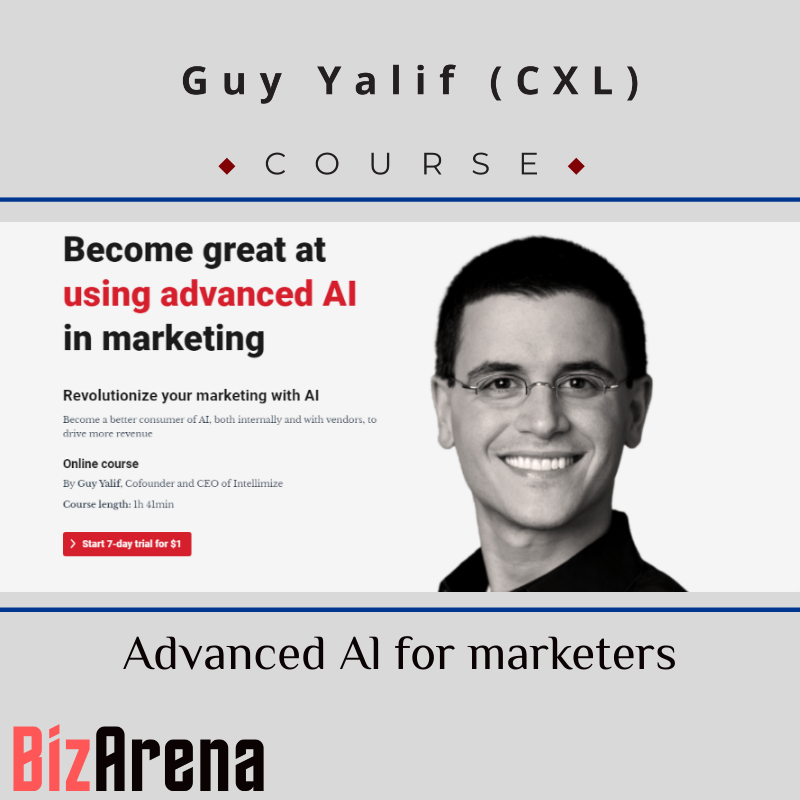 Guy Yalif (CXL) - Advanced Al for marketers