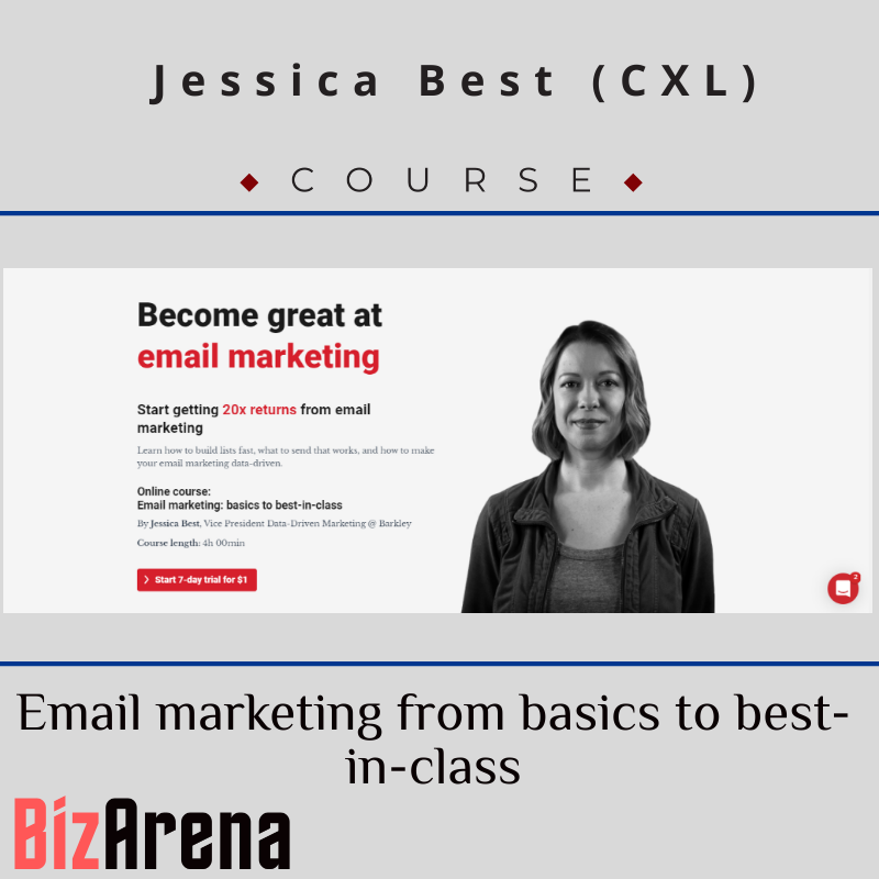 Jessica Best (CXL) - Email marketing from basics to best-in-class