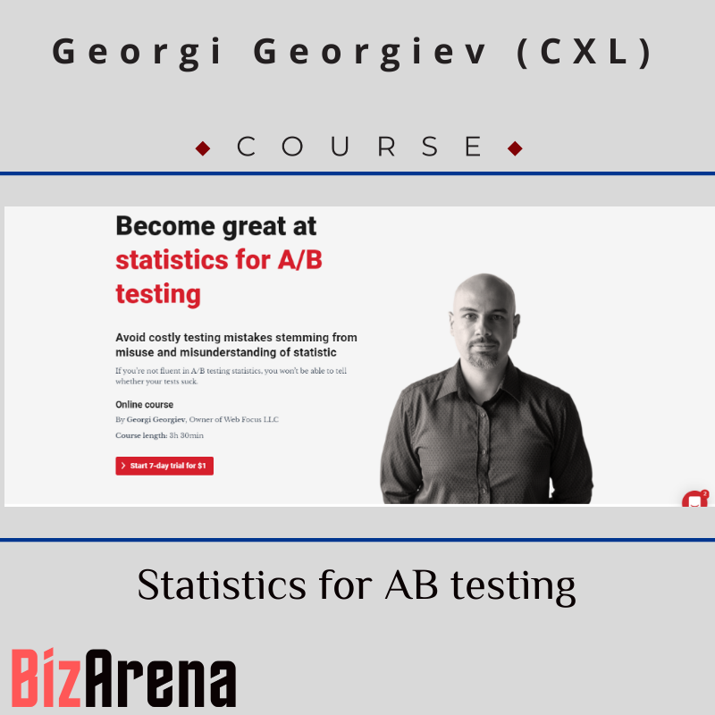 Georgi Georgiev (CXL) - Statistics for AB testing