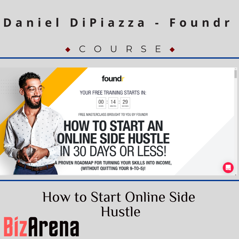 Daniel DiPiazza - Foundr - How to Start Online Side Hustle