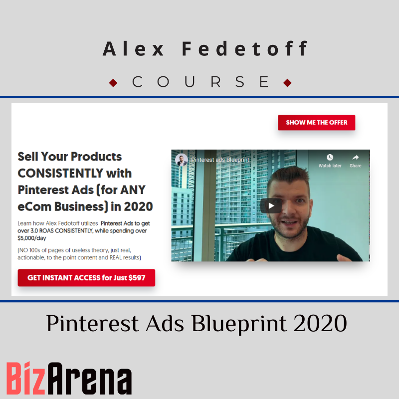 Alex Fedetoff - Pinterest Ads Blueprint 2020