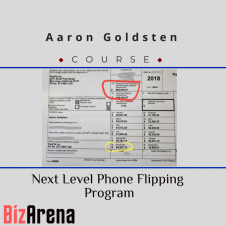an image of Aaron Goldsten – Next Level Phone Flipping Program 
