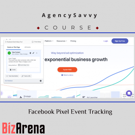 an image of AgencySavvy – Facebook Pixel Event Tracking 