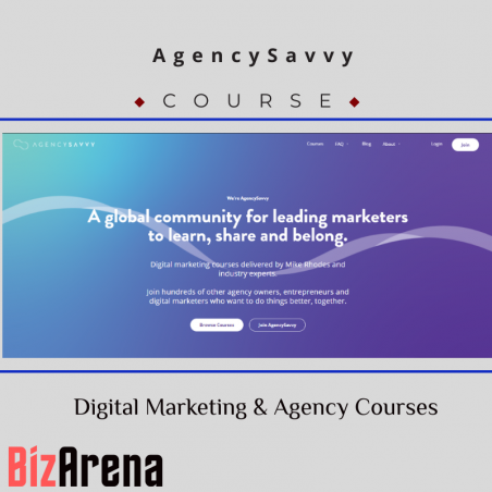an image of AgencySavvy - Digital Marketing & Agency Courses 