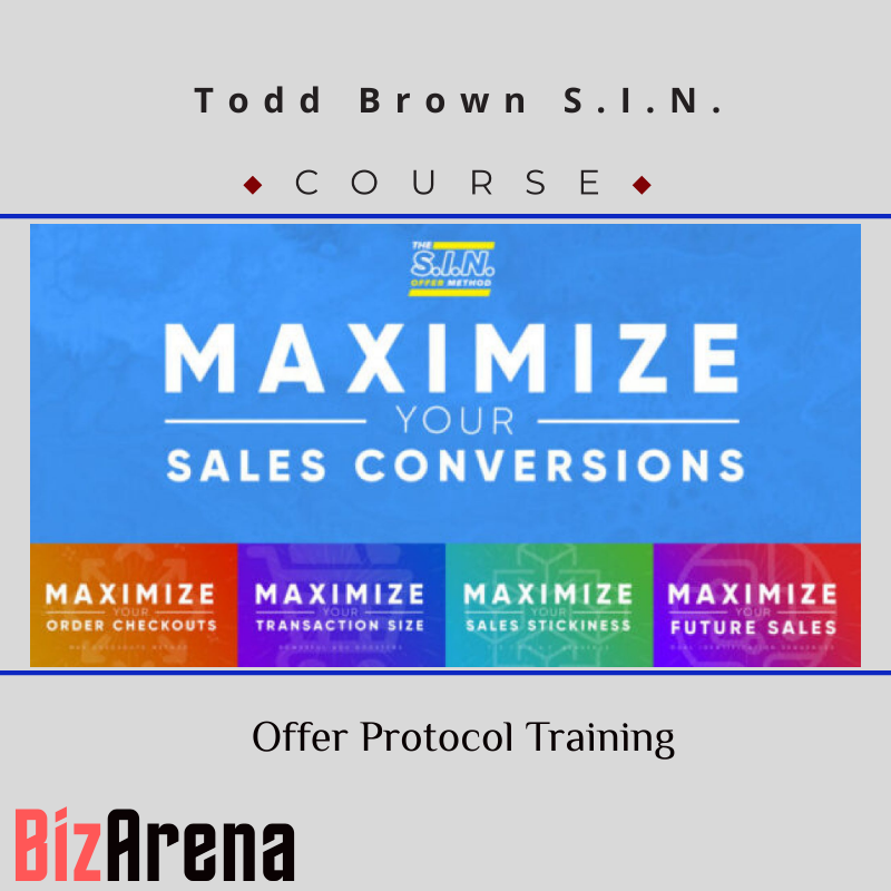 Todd Brown S.I.N. - Offer Protocol Training
