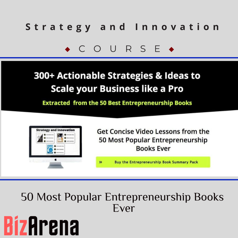 Strategy and Innovation - 50 Most Popular Entrepreneurship Books Ever