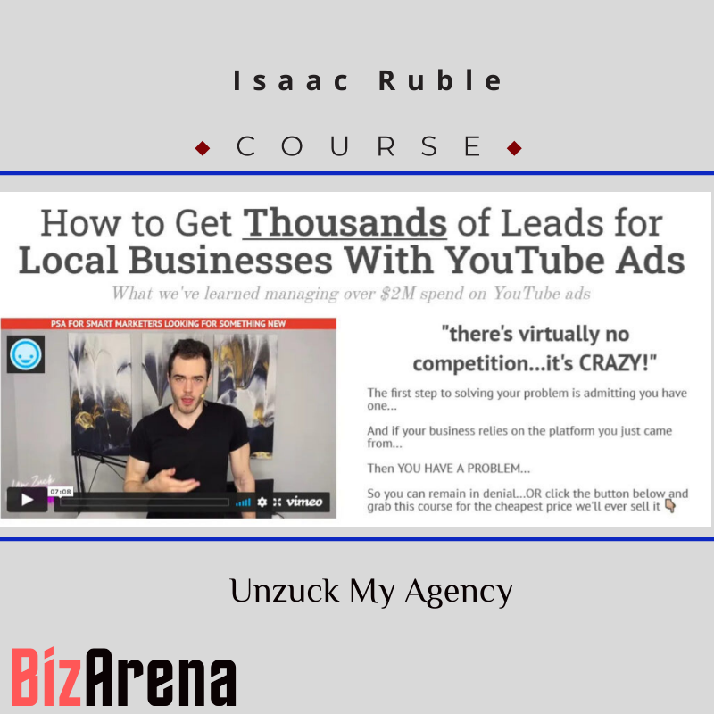 Isaac Ruble – Unzuck My Agency