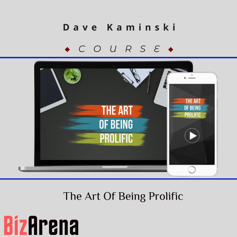 Dave Kaminski - The Art Of Being Prolific