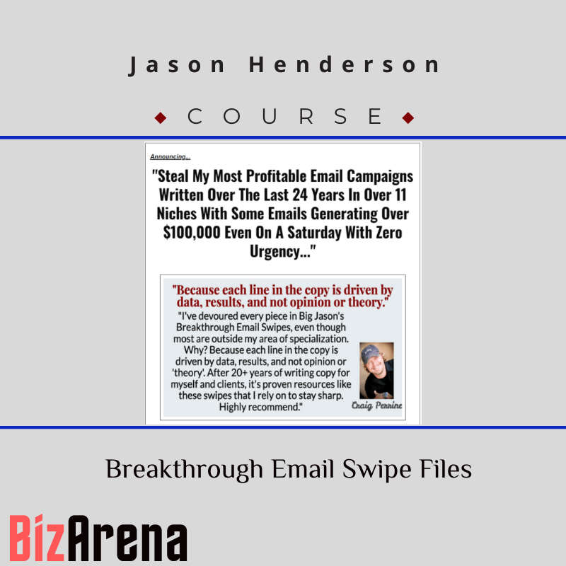 Jason Henderson – Breakthrough Email Swipe Files
