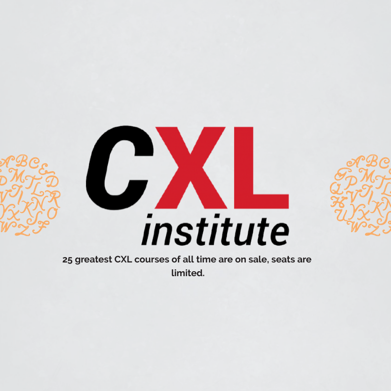 CXL Courses  collection - Limited