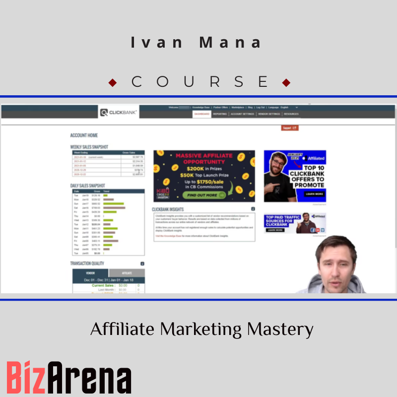 Ivan Mana - Affiliate Marketing Mastery