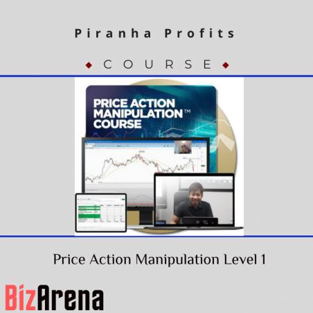 an image of Piranha Profits – Price Action Manipulation Level 1 