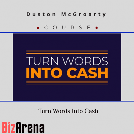 an image of Duston McGroarty – Turn Words Into Cash [Complete] 