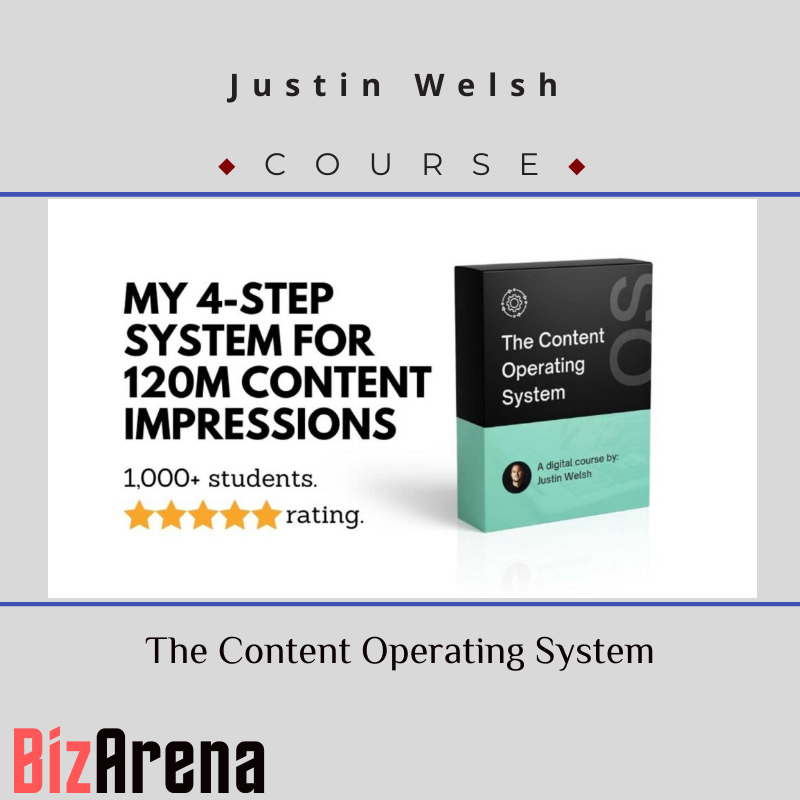 Justin Welsh – The Content Operating System [Complete]