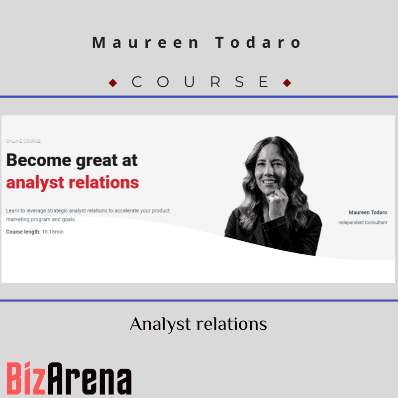 Maureen Todaro - CXL - Analyst relations