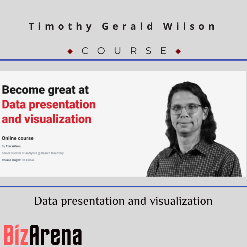 Timothy Gerald Wilson - Data presentation and visualization