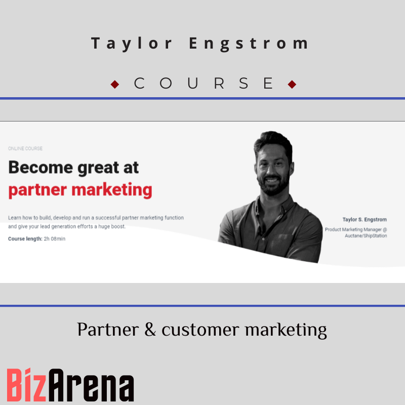 Taylor Engstrom - CXL - Partner & Customer Marketing