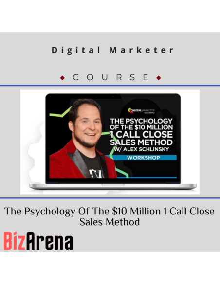 an image of Digital Marketer - The Psychology Of The $10 Million 1 Call Close Sales Method 