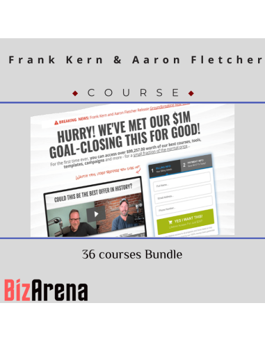 Frank Kern & Aaron Fletcher - +40 courses Bundle [Updated]