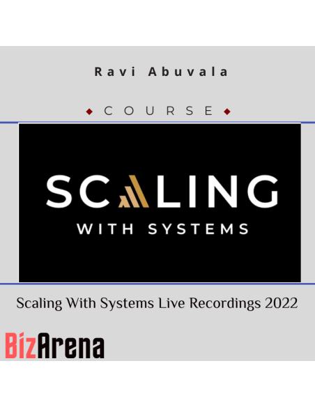 an image of Ravi Abuvala – Scaling With Systems Live Recordings 2022 
