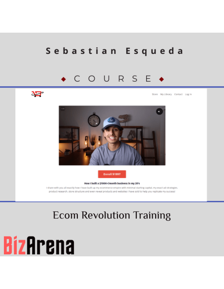 an image of Sebastian Esqueda – Ecom Revolution Training Program 