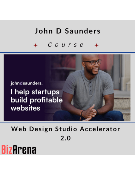 an image of John D Saunders – Web Design Studio Accelerator 2.0 