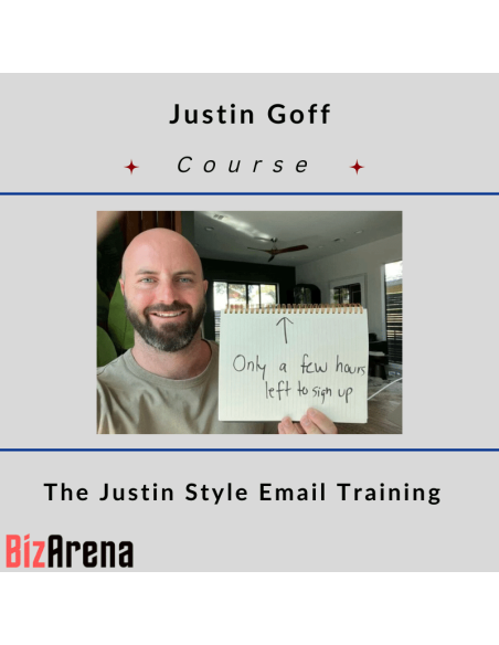 an image of Justin Goff - The Justin Style Email Training 