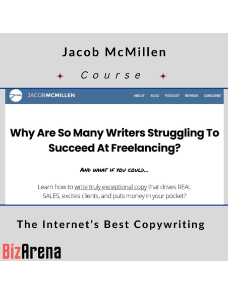 an image of Jacob McMillen – The Internet’s Best Copywriting Course 