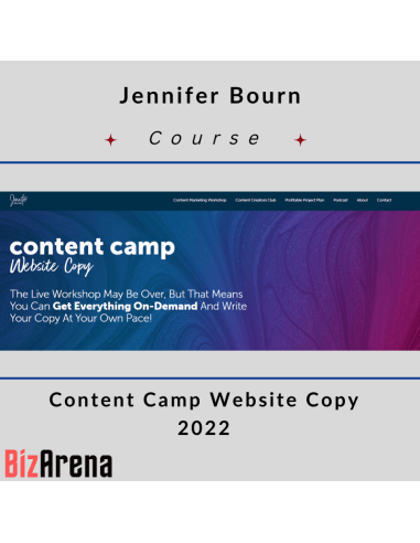 Jennifer Bourn - Content Camp Website Copy 2022