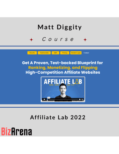 Matt Diggity – Affiliate Lab 2022 [Complete]