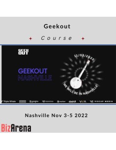 Geekout - Nashville Nov 3-5 2022