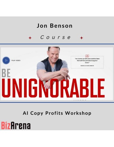 Jon Benson - AI Copy Profits Workshop [Complete]