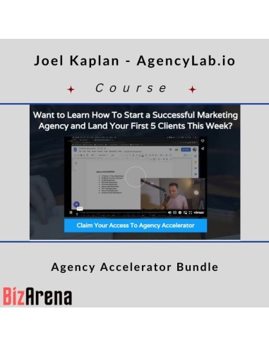 Joel Kaplan - AgencyLab.io - Agency Accelerator Bundle