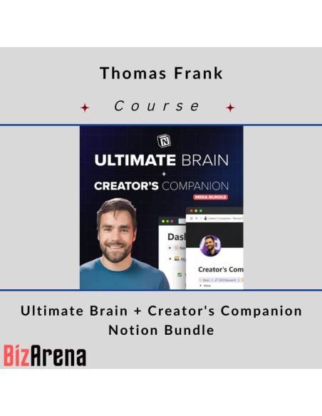 an image of Thomas Frank - Ultimate Brain + Creator's Companion Notion Bundle 