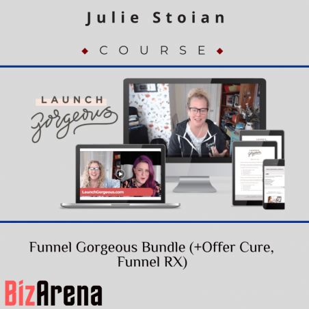 an image of Julie Stoian – Funnel Gorgeous Bundle (+Offer Cure, Funnel RX) 