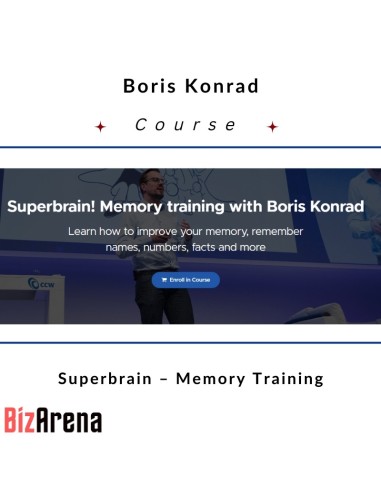 Boris Konrad – Superbrain – Memory Training