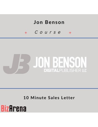 Jon Benson - 10 Minute Sales Letter