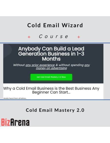 an image of Cold Email Wizard - Cold Email Mastery 2.0 