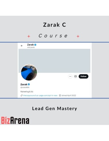 Zarak C - Lead Gen Mastery