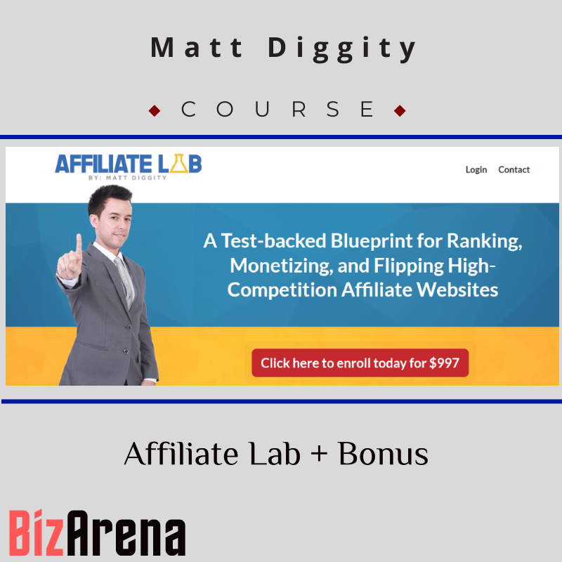 Matt Diggity – Affiliate Lab + Bonus [Updated]