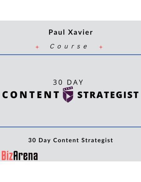 an image of Paul Xavier - 30 Day Content Strategist 