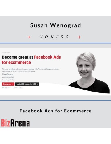 Susan Wenograd (CXL) - Facebook Ads for Ecommerce
