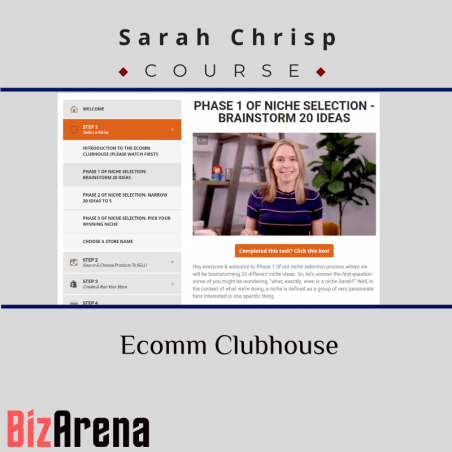 an image of Sarah Chrisp ? Ecomm Clubhouse 