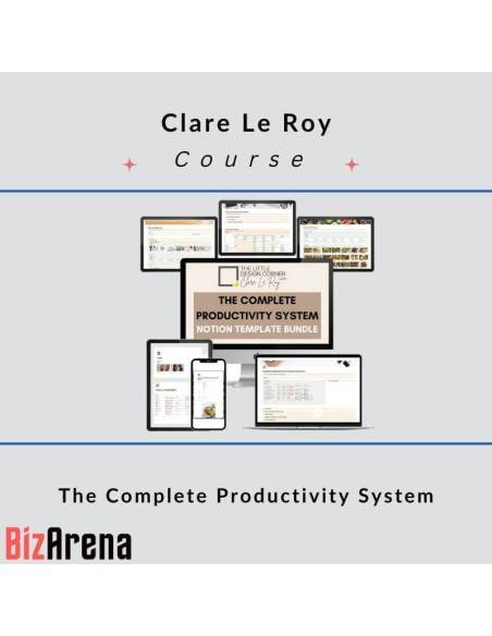an image of Clare Le Roy ? The Complete Productivity System 