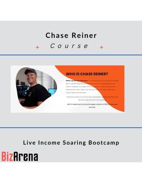 an image of Chase Reiner – Live Income Soaring Bootcamp 