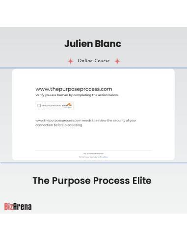 Julien Blanc - The Purpose Process Elite Image