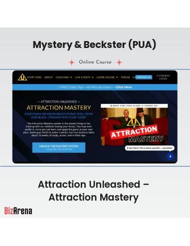 Mystery & Beckster (PUA) - Attraction Unleashed – Attraction Mastery Image
