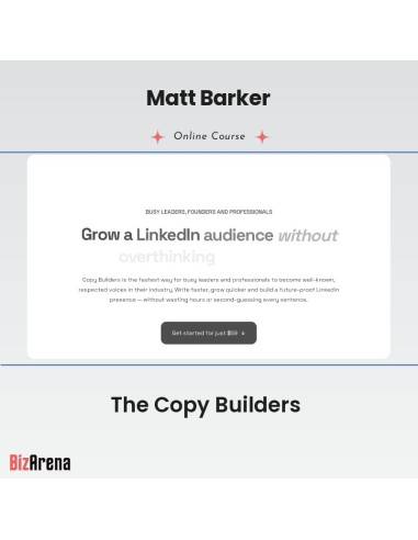 Matt Barker - The Copy Builders Image