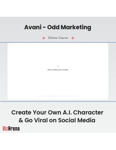 Avani - Odd Marketing - Create Your Own A.I. Character & Go Viral on Social Media Image